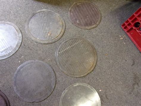 Early headlight lenses Unusual makes many sizes - Parts For Sale