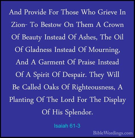 Isaiah 61 Holy Bible English
