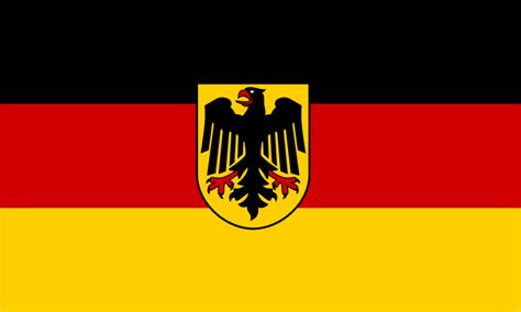 Flagge deutschlands) is a tricolour consisting of three equal horizontal bands displaying the national colours of germany: File:Flag of Germany (state).svg - Wikimedia Commons