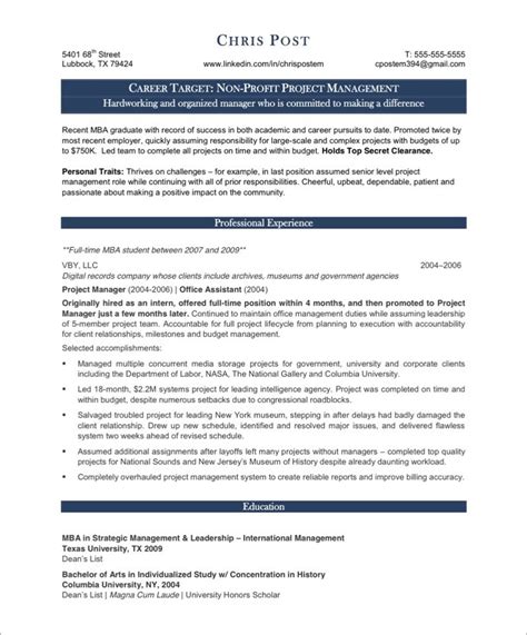 A professional resume shows potential employers that focus on the highlights. 😍 Mba leadership assignment sample. The Leadership: MBA. 2019-01-22