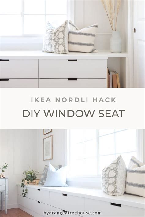 Diy Ikea Window Seat With Storage This Is An Ikea Bench Hack Using
