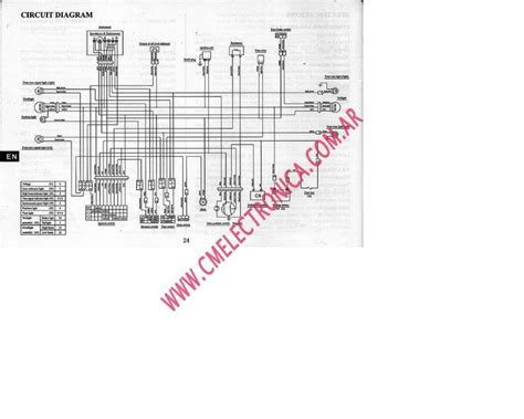 Plano Electrico Ax 100 Suzuki Montajes Eléctricos Circuit Diagram