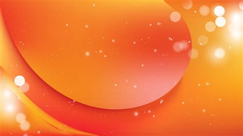 Free Abstract Bright Orange Background