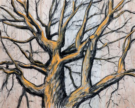When i needed to draw some trees for a project i was doing, i assumed that there would be a classic, easy algorithm for drawing neat trees. Oak Tree Drawing by John Terwilliger
