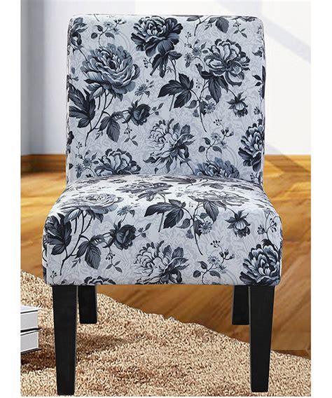 Us Pride Furniture Grace Modern Floral Print Fabric Upholstered Accent