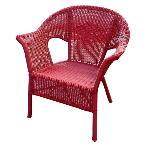 Red Wicker Chair Wicker Chair Wicker Furniture Wicker