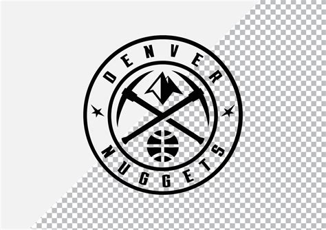 Denver Nuggets Logo Ai Cdr Eps Pdf Png  Svg Etsy