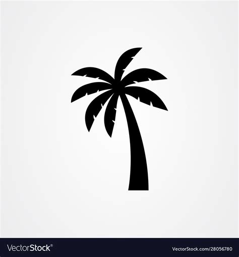 Palm Tree Outline