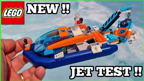 Does This New Lego Boat Float Jet Test New Lego Boat And Mini Sub