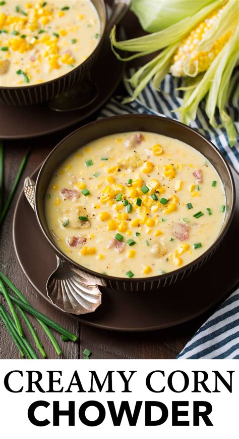 Cornbread is like coconut macaroons. This Summer Corn Chowder is creamy, comforting and full of ...