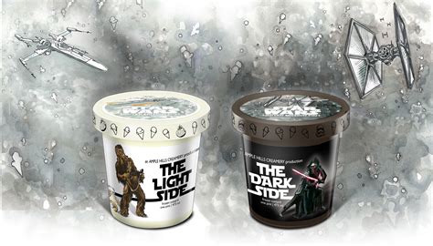 Star Wars Ice Cream The Force Light Side Dark Side Time