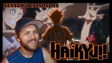 Gotta Get Annoying Haikyu Season 4 Episode 15 Reaction 4x15 Youtube