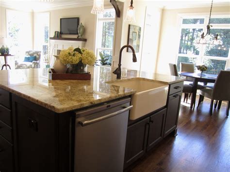 Design Guidelines Kitchen Island With Sink And Dishwasher — Schmidt
