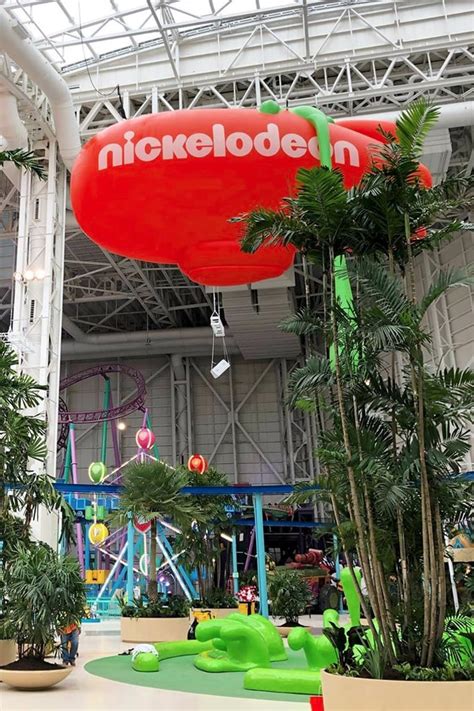 Nickelodeon Is Opening The Largest Indoor Theme Park Mall Of America
