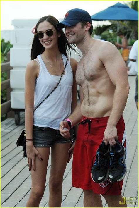 Photo Matthew Morrison Shirtless Miami Beach Photo Just Jared