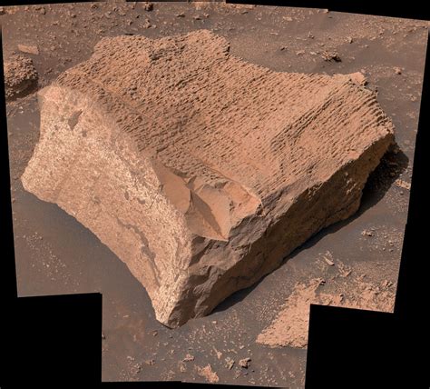 Curiosity Arrives In A Salty Region Of Mars Was It Left Over From A