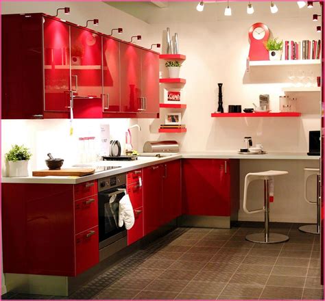 Nice 20 Incredible Christmas Red Kitchen Wall Color Design Ideas