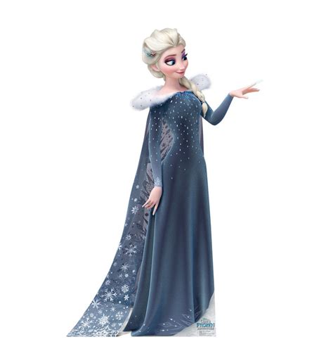 Elsa Olafs Frozen Adventure Cardboard Cutout