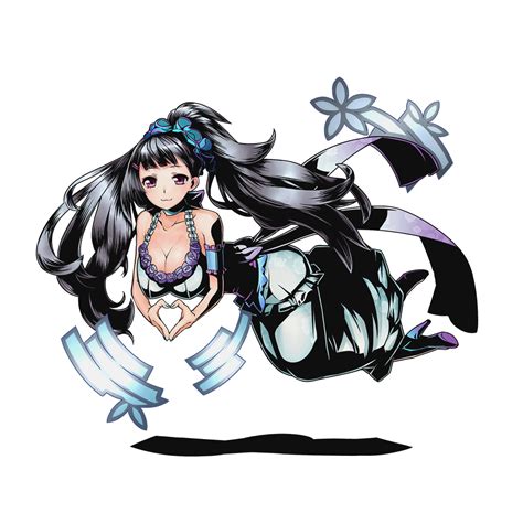 Ucmm Divine Gate Official Art 10s 1girl Blue Nails Boots Breasts