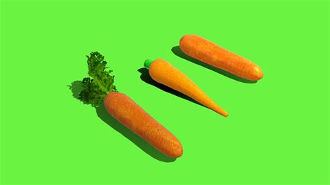 Carrots Download Free 3d Model By Rhcreations A80f4c1 Sketchfab