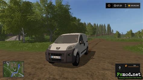 Fs17 Peugeot Bipper Car Mod Farming Simulator Mod Center