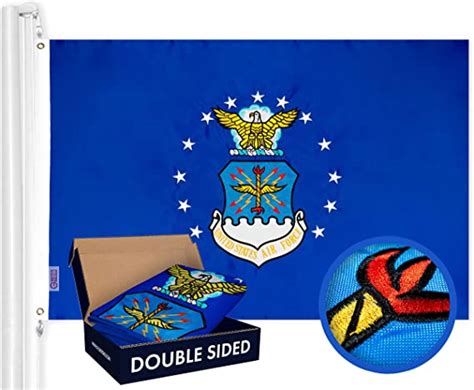 G128 Us Air Force Flag 3x5 Ft Double Toughweave Series Double Sided