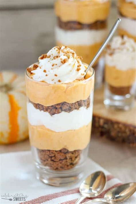 Pumpkin Cream Pie Trifles Recipe Julies Eats And Treats