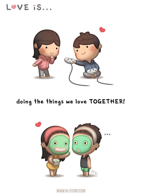 Funny And Heartwarming Illustrations About Love By A Husband