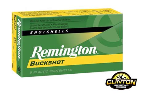 Remington Buckshot 12ga 2 34 00bk Clinton Sporting Goods