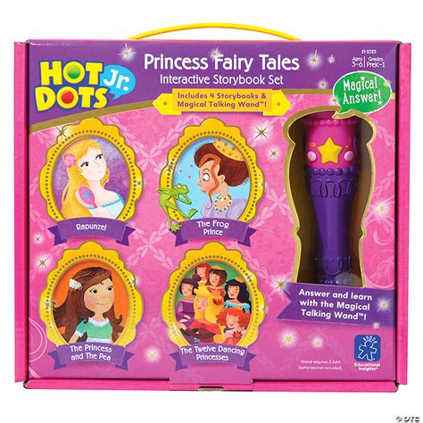 Hot Dots Jr Princess Fairy Tales Interactive Storybook Set Oriental