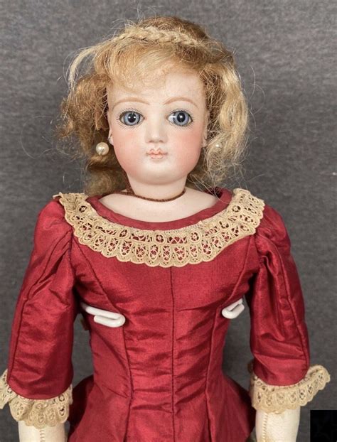 Rare Early Antique Jumeau 17 French Fashion Doll Mid 1800s