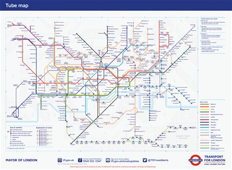 Bbc London Travel London Underground Map In Printable Underground