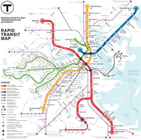 Mbta Asks For Public To Help Pick New Systemwide Map