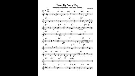Youre My Everything Herbie Hancock Jazz Melody Comping Youtube