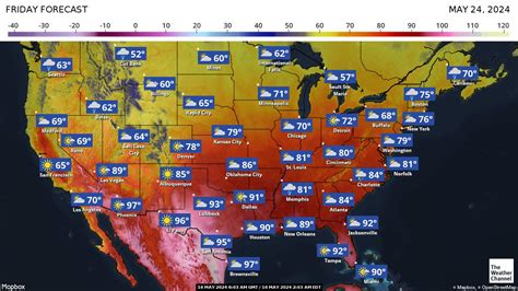 United States Weather Map 10 Day Forecast Map