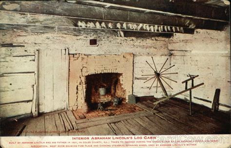 Maybe you would like to learn more about one of these? Interior, Abraham Lincoln's Log Cabin Lerna, IL Charleston