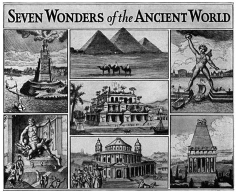 Ancient Mysteries Seven Wonders Of The Ancient World - Visit the 7 Wonders/sites of the 7 Wonders of the Ancient World | Seven