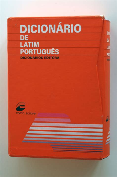 Dicionário Latim Português Porto Editora Bazar Portugal