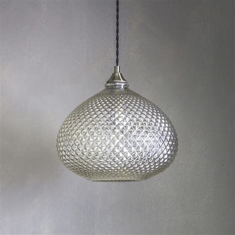 Decorative Glass Pendant Light Primrose And Plum