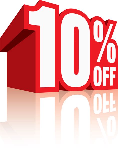 10 Off Sign Transparent Png All Png All