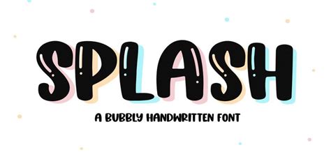 16 Best Bubble Fonts For Fun Bubbly Look Design Inspiration