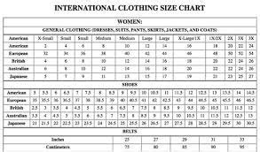 pants size chart international: Pants size chart international zara ...