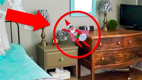 Elf On A Shelf Caught On Camera And Flying In Real Life Youtube