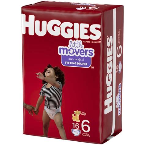 Huggies Little Movers Diapers Size 6 Hy Vee Aisles Online Grocery