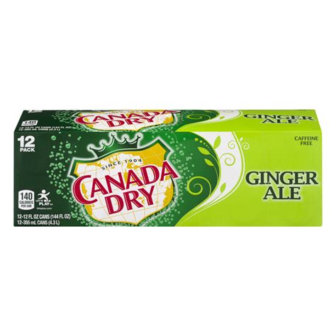 Save On Canada Dry Ginger Ale 12 Pk Order Online Delivery Giant