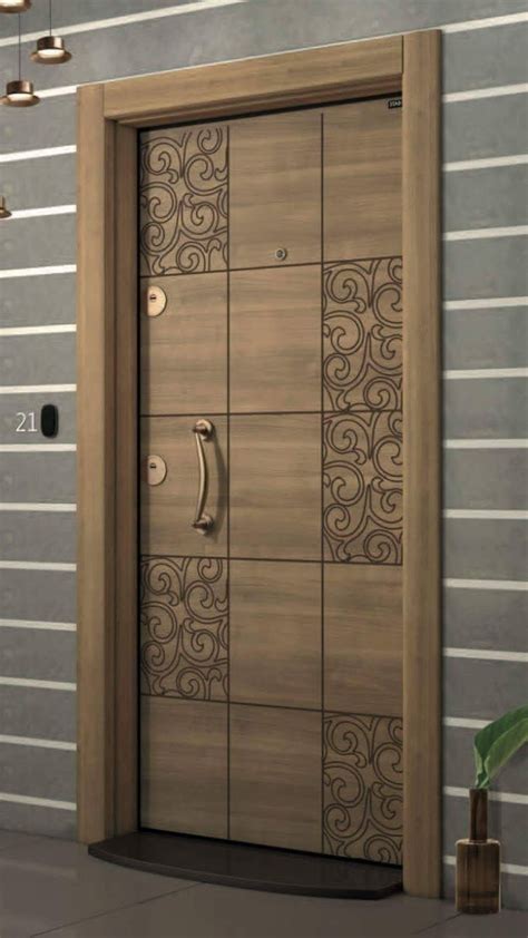 Glass, metal, wood and lacquer are the materials of choice in the selections the door's surroundings will provide important clues about the construction and design that are ideal for your home. Pin by Ronit Gulhane on Doors | Wooden front door design ...