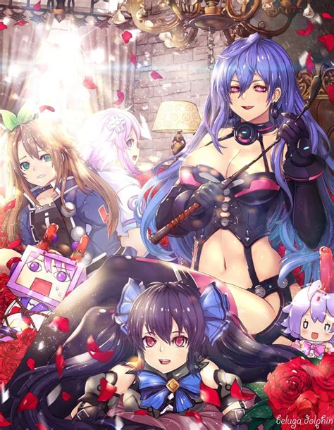 Neptune Noire Iris Heart And If Neptune And 1 More Drawn By Beluga