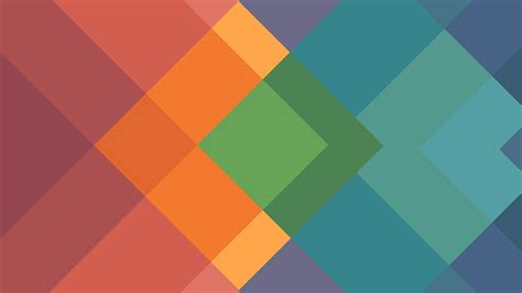 Orange Green Square Geometric Shapes Geometric Hd Wallpaper Peakpx