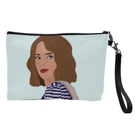 robin stranger things makeup bag designed by rock and rose creative buy on artwow