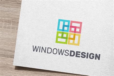 Windows Logo Creative Illustrator Templates ~ Creative Market